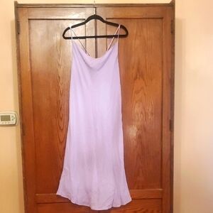 H & M SIZE LARGE Lavender Slip Dress